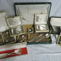 BELLE MENAGERE EN METAL ARGENTE CHRISTOFLE