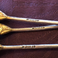 Superbe Service à Glace en argent massif