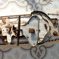 MAQUETTE DE BATEAU CUIRASSÉ 1914-1918
