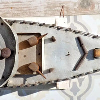 MAQUETTE DE BATEAU CUIRASSÉ 1914-1918