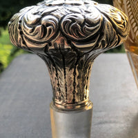 Grande Carafe en Cristal en argent massif