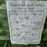 Coffret de 12 porte-couteaux animaux – Christofle Gallia (modèle Sandoz)