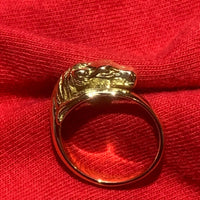 Magnifique bague en or jaune 18 carats