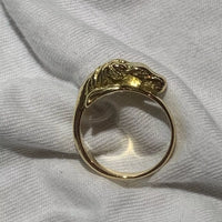 Magnifique bague en or jaune 18 carats