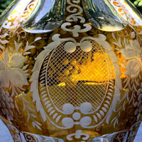 Grande Carafe en Cristal en argent massif