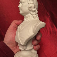 Statuette buste de Pierre Ier biscuit Empire russe