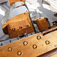 MAQUETTE DE BATEAU CUIRASSÉ 1914-1918