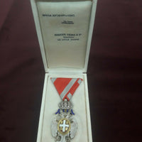 Médaille décoration Ordre Aigle Blanc Serbie