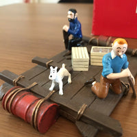Figurine Pixi Tintin « Le Radeau »