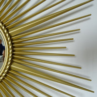 Ancien Miroir Soleil signé Chaty-Vallauris