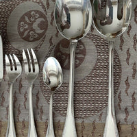 MENAGERE EN METAL ARGENTE CHRISTOFLE MODELE MALMAISON