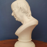 Buste en biscuit de Pierre Jean de Béranger