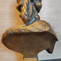 Ancien buste en bronze reine Marie Antoinette