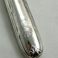 Coffret de 24 couteaux argent fourré modèle Rubans Minerve