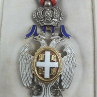 Médaille décoration Ordre Aigle Blanc Serbie