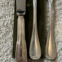 Ménagère en argent massif Christofle