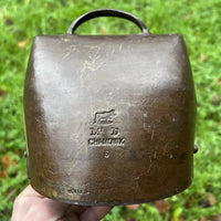 CLOCHE SONNAILLE FER FORGE ART POPULAIRE DEVOUASSOUD