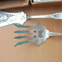 SUPERBE ENSEMBLE EMPIRE ARGENT MASSIF 89 PIECES MINERVE
