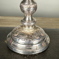 Ciboire en argent massif du XIXe siècle