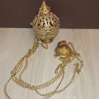Ancien encensoir style gothique