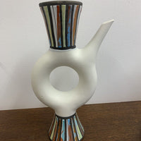 Grande bouteille Whisky céramique signée Roger Capron