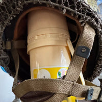 SUPERBE CASQUE GB MK III PARACHUTISTE BRITANNIQUE BMB 1944 SECONDE GUERRE MONDIALE WW2