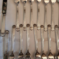 Ménagère Christofle 46 pièces en métal argenté