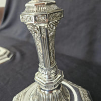 Paire Chandeliers Christofle Duperier