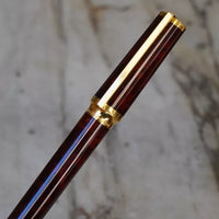 GRAND STYLO PLUME S.T. DUPONT MONTPARNASSE XL OR 18K
