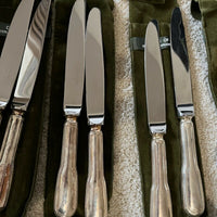 Ménagère en argent massif Christofle