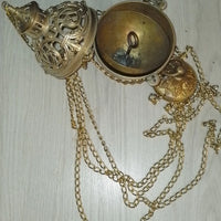 Ancien encensoir style gothique