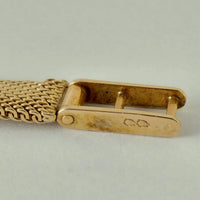 Montre de dame en or 18 carats massif