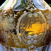 Grande Carafe en Cristal en argent massif