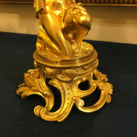 Paire de Candélabres Bougeoirs Louis XV XIXème siècle