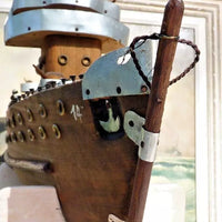 MAQUETTE DE BATEAU CUIRASSÉ 1914-1918