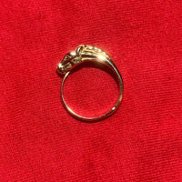 Magnifique bague en or jaune 18 carats