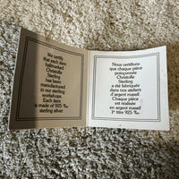 Ménagère en argent massif Christofle