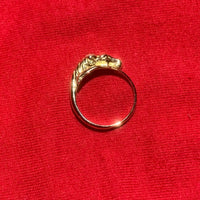 Magnifique bague en or jaune 18 carats