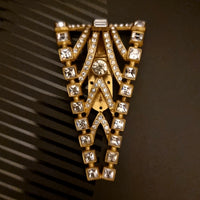 Clip de corsage vintage attribué à Dior – Années 1950-60