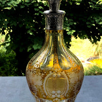 Grande Carafe en Cristal en argent massif