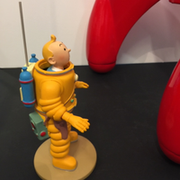 Superbe ensemble Fusée Tintin Moulinsart