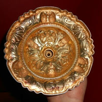 Calice catholique ciboire vermeil argent style Louis XV