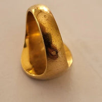 Ancienne chevalière or 18 carats Armoiries