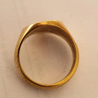 Ancienne chevalière or 18 carats Armoiries