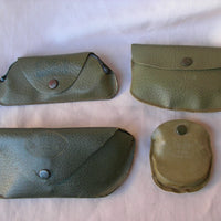 WWII – Lot de 4 Paires de Lunettes de Soleil Militaires Américaines avec Étuis (1944-1945)