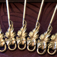 Superbe Service à Glace en argent massif