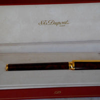 GRAND STYLO PLUME S.T. DUPONT MONTPARNASSE XL OR 18K