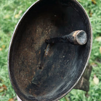 ANCIENNE CLOCHE SONNAILLE FER FORGE ART POPULAIRE DEVOUASSOUD