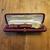 Montre homme Jaeger LeCoultre vintage or 18k 750 massif