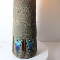Lampe céramique Tilgmans Julie Carlsson Suède vintage